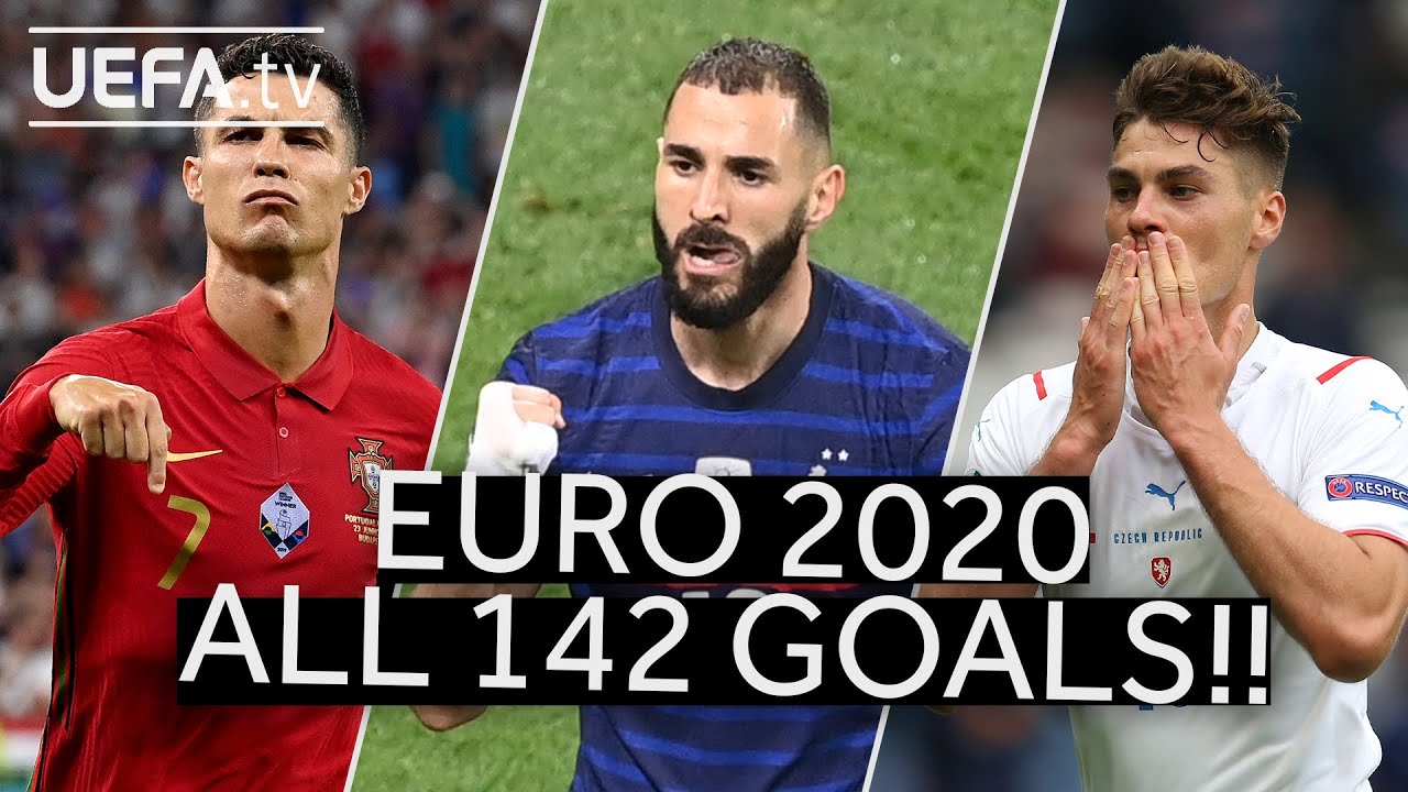 142 Goal Selama Pertandingan Sepak Bola UEFA EURO 2020