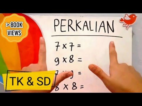Belajar Matematika Perkalian Untuk TK dan SD Metode Jarimatika (Video Tutorial Youtube)