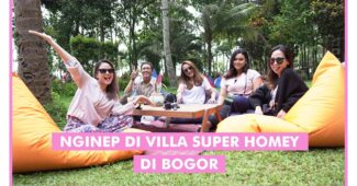 Gabriella Larasati Artis Cantik Sexy Nginap di Villa Super Homey Bogor