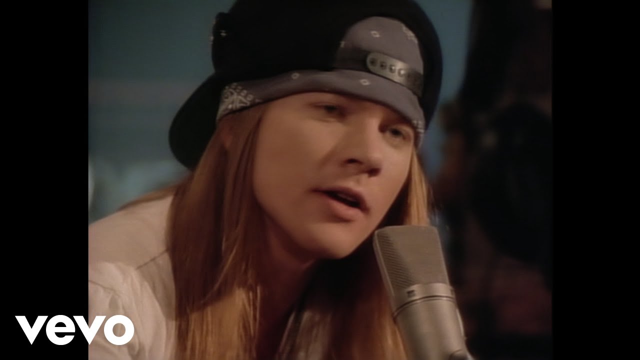Guns N’ Roses – Patience (Official Music Video Youtube)