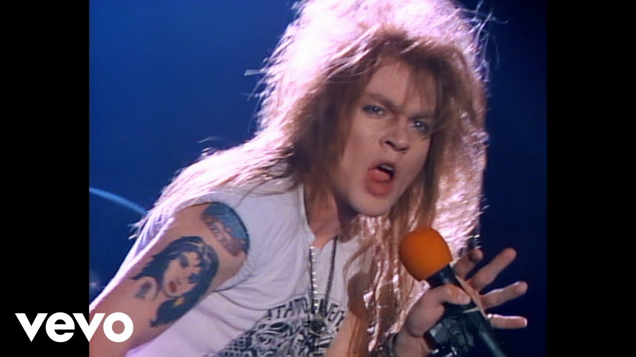 Guns N’ Roses – Welcome To The Jungle (Official Music Video Youtube)
