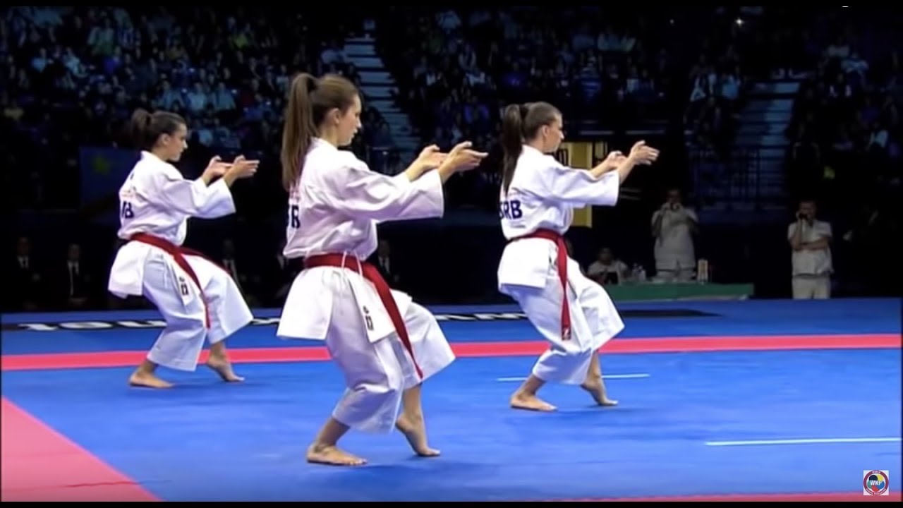 Karate Female Serbia vs Italy – WKF World Championships Belgrade 2010