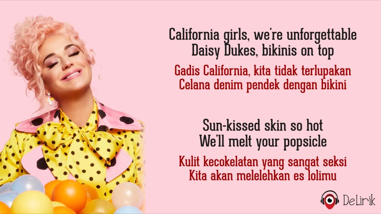 Katy Perry & Snoop Dogg – California Gurls (Lirik Lagu Terjemahan Youtube)