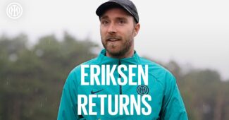 Kembalinya Christian Eriksen ke Pusat Pelatihan Suning