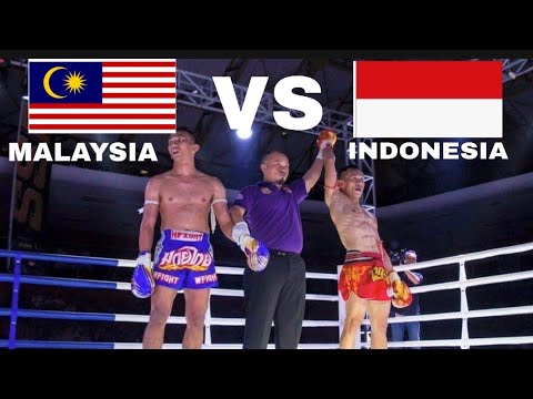 Muaythai Indonesia (Yani) Vs Malaysia (Basri) Video Muaythai Youtube