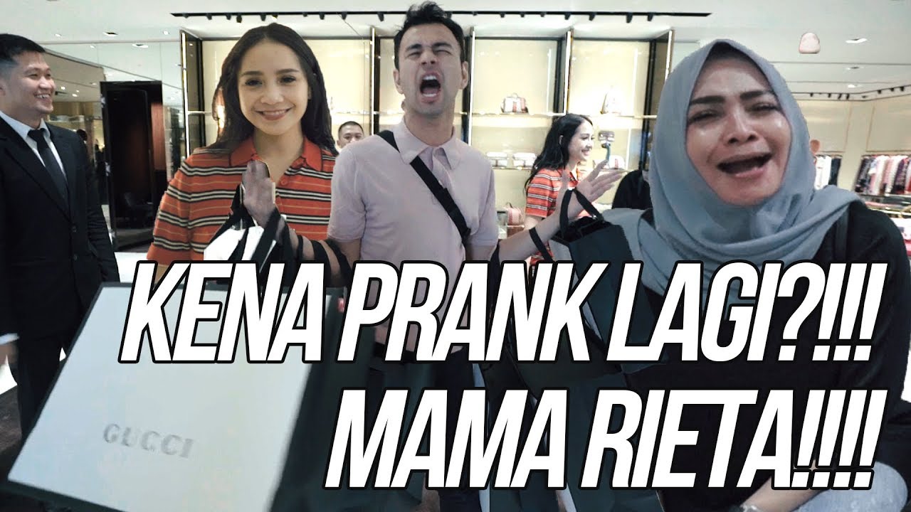 Abis Di Prank! Dibelanjain Ratusan Juta Di Gucci!! Tieta Tolooongg!!!!