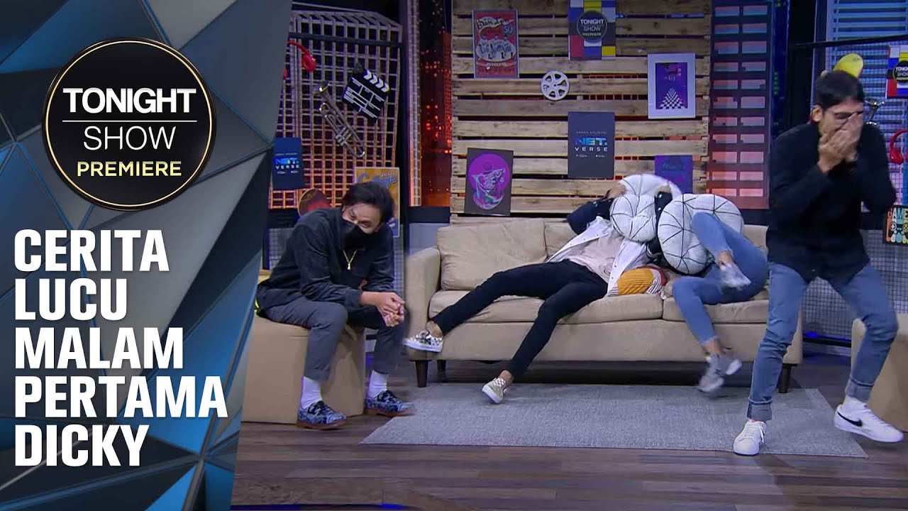 Kerusuhan Di Studio Denger Cerita Pacaran Dicky Difie – Tonight Show Premiere