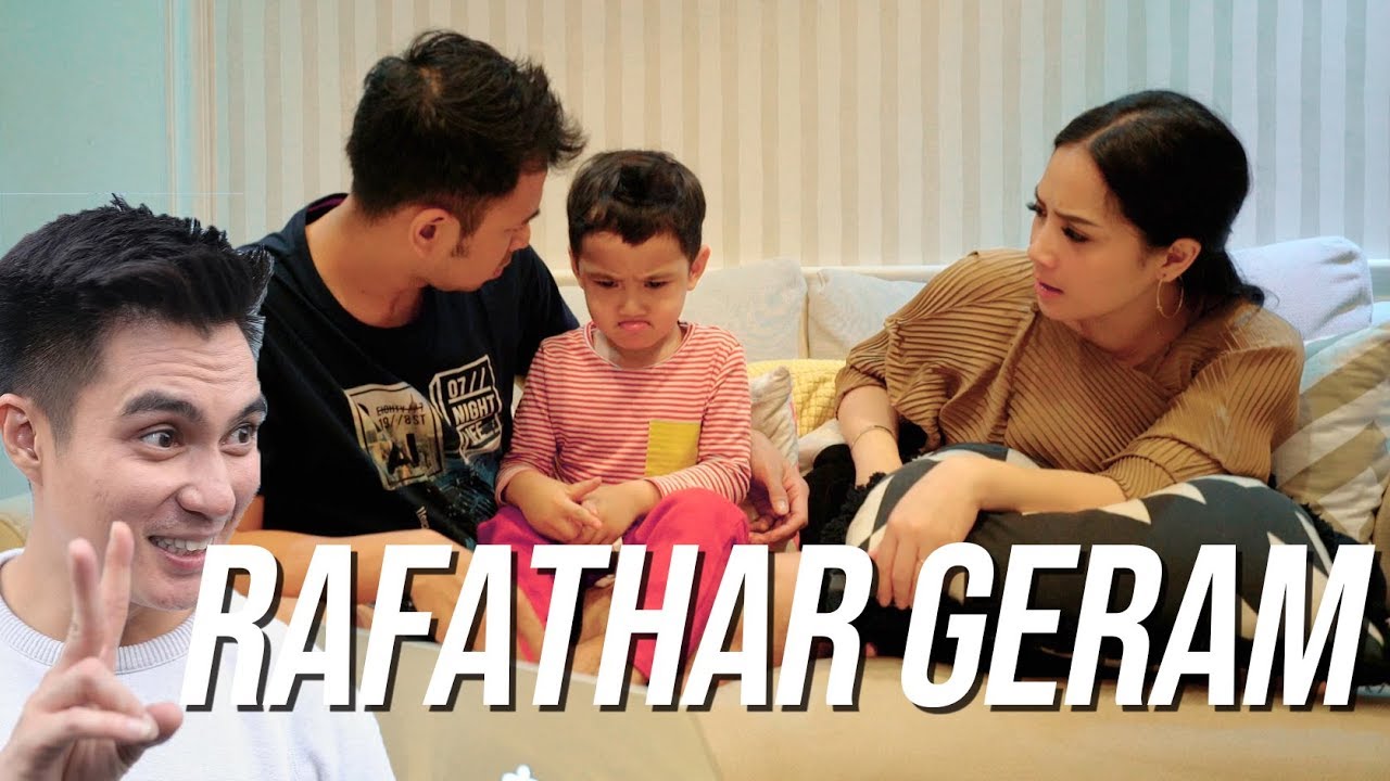 Reaction Rafathar Liat Video Baim Tidurin Rafathar