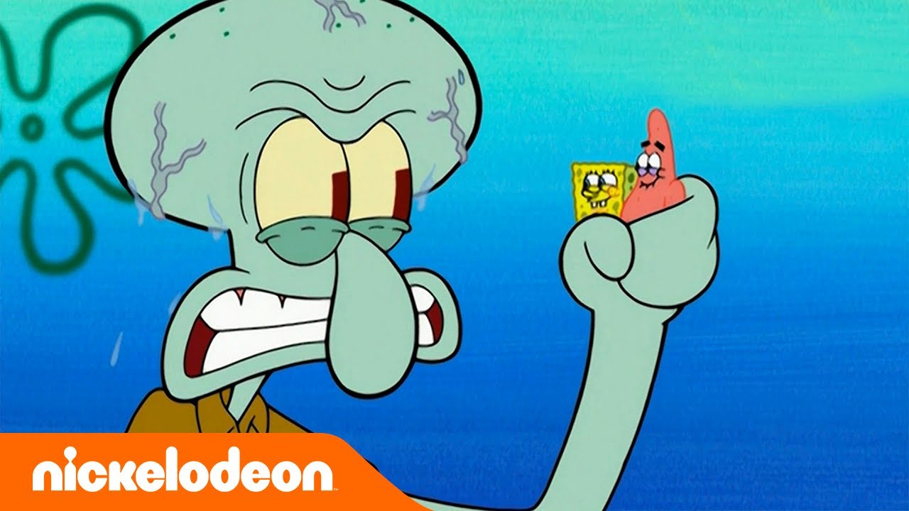 Sponge Bob – Squidward jadi RAKSASA! – Nickelodeon Bahasa