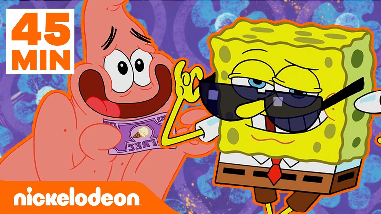 SpongeBob – 45 MENIT momen terbaik seri 10 BAGIAN 2! – Nickelodeon Bahasa