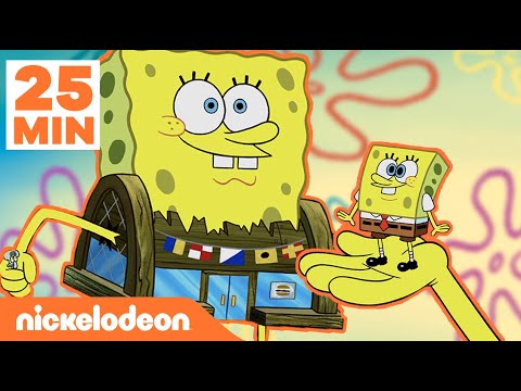 SpongeBob Squarepants – 25 MENIT Perubahan Ukuran! – Nickelodeon Bahasa